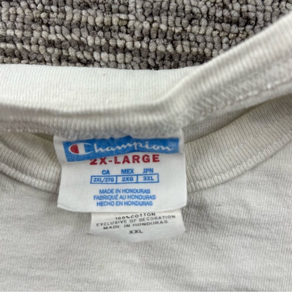 Champion T-Shirt Men's 2XL Graphic Tee White (Pre-owned) - Picture 8 of 11